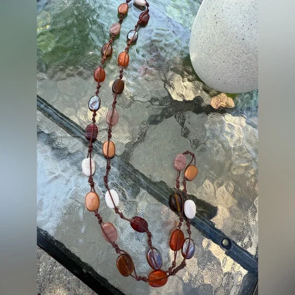 Multicolor Beaded Necklace EUC - Picture 4 of 4